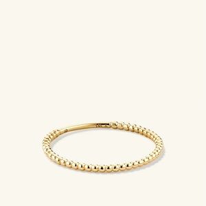 Mejuri: Beaded Ring - 14k Yellow Gold Size 6